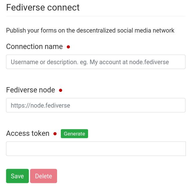 Fediverse connect